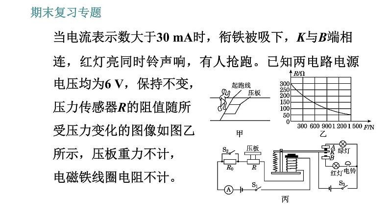 沪粤版九年级下册物理习题课件 期末复习专题 专题2　计算专题08