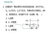 沪粤版九年级下册物理习题课件 第18章 专训8   家庭电路故障的检测方法