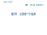 滬科版九年級下冊物理習題課件 第19章 19.2   讓信息“飛”起來2