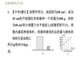 苏科版八年级下册物理课件 第10章 全章高频考点专训  专训4  图像载体信息的计算