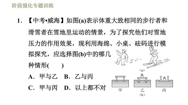 苏科版八年级下册物理课件 第10章 阶段强化专题训练（八）  专训1  实验探究专题第3页