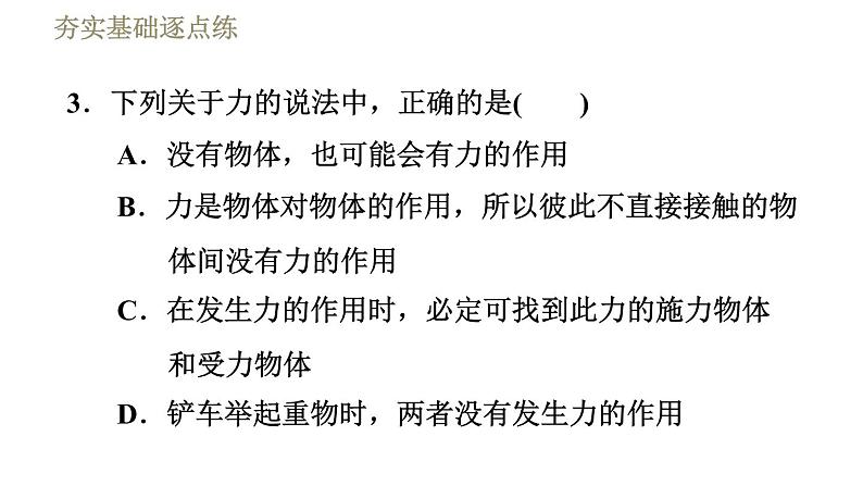 苏科版八年级下册物理课件 第8章 8.1力　弹力第7页