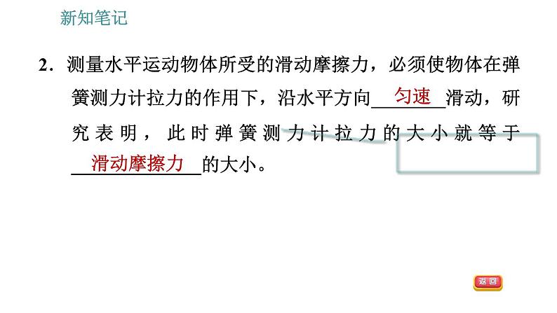 沪粤版八年级下册物理课件 第6章 6.4   探究滑动摩擦力第6页