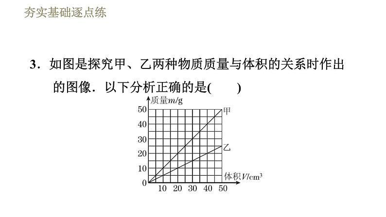 苏科版八年级下册物理课件 第6章 6.3物质的密度第8页