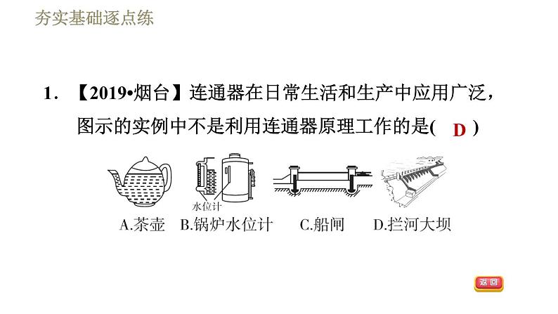 人教版八年级下册物理 第9章 习题课件03