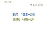 人教版八年级下册物理课件 第8章 8.1.1牛顿第一定律