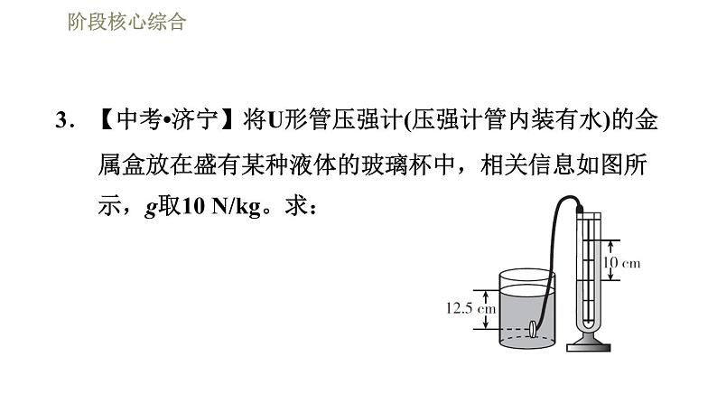 人教版八年级下册物理课件 第10章 阶段核心综合  专训1  浮力的计算第8页