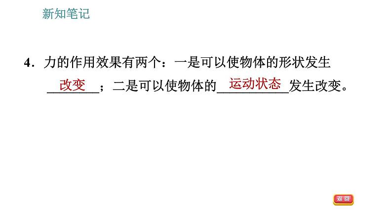 沪科版八年级上册物理习题课件 第6章 6.1 力第8页