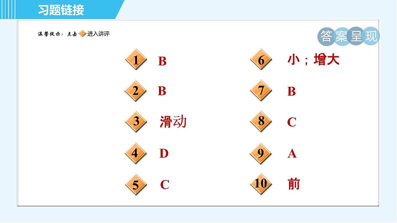 沪科版八年级上册物理习题课件 第6章 6.5科学探究：摩擦力第2页