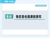沪粤版八年级上册物理习题课件 第4章 全章高频考点专训 专训 物态变化规律的探究