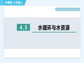 粤沪版八年级上册物理习题课件 第4章 4.5水循环与水资源