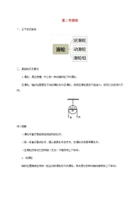 初中物理人教版八年级下册12.2 滑轮巩固练习