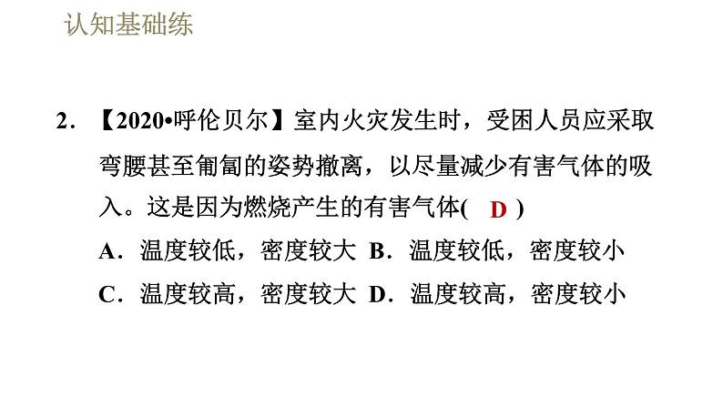 人教版八年级上册物理习题课件 第6章 6.4密度与社会生活第5页