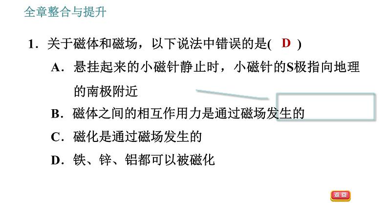 沪科版九年级下册物理习题课件 第17章 全章整合与提升2第4页