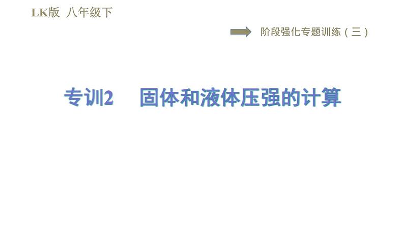 鲁科版八年级下册物理 第7章 习题课件01