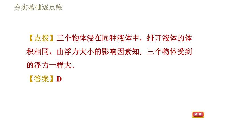 教科版八年级下册物理 第10章  习题课件08