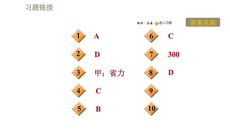 教科版八年级下册物理 第11章  习题课件02