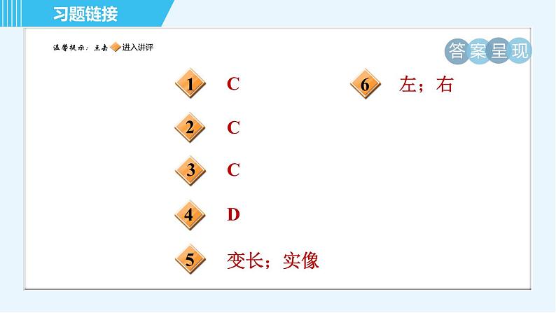 苏科版八年级上册物理习题课件 第4章 阶段强化专题（八） 专训1 凸透镜成像规律第2页