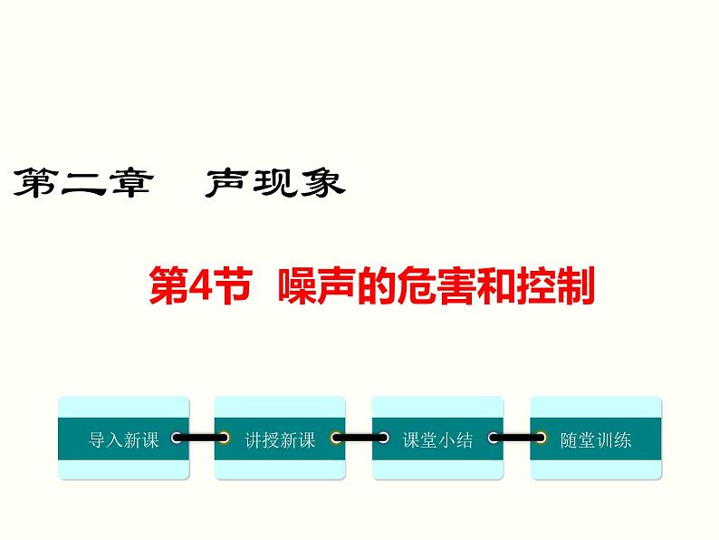 人教版（2012）八年级物理（上册）第二章  噪声的危害和控制第1页