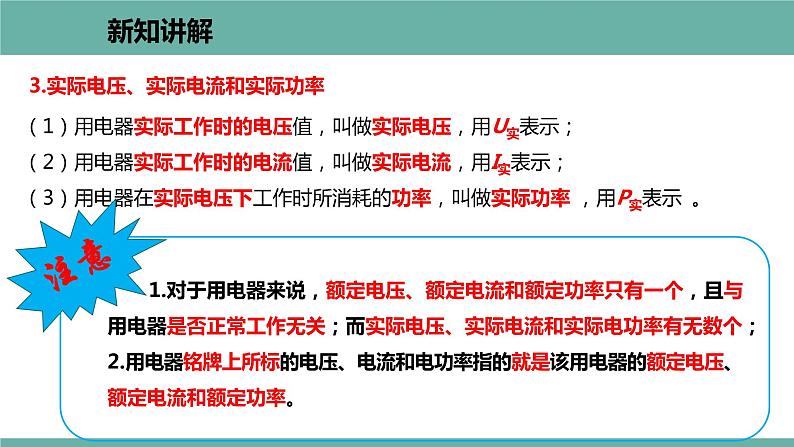 15.3 怎样使用电器正常工作 课件 2021-2022学年 粤沪版 物理九年级上册06