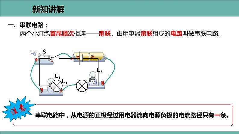 13.2 电路的组成和连接方式 课件 2021-2022学年粤沪版物理九年级上册04