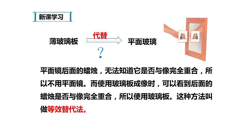 八年级物理上册第四章《平面镜成像》精品课件1人教版第6页