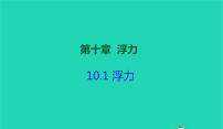 初中物理人教版八年级下册10.1 浮力图片课件ppt