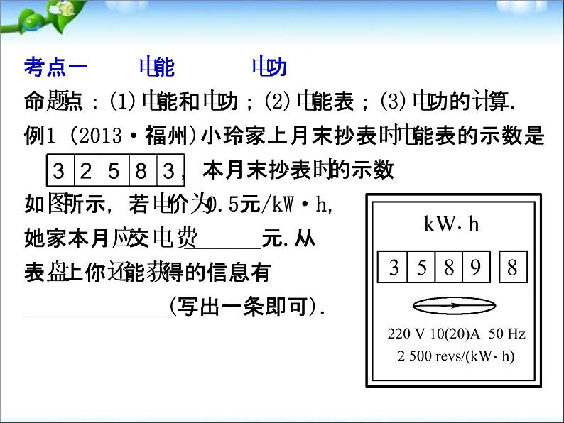 中考物理(全国通用)总复习精讲：第20讲_电功率(一) 课件08