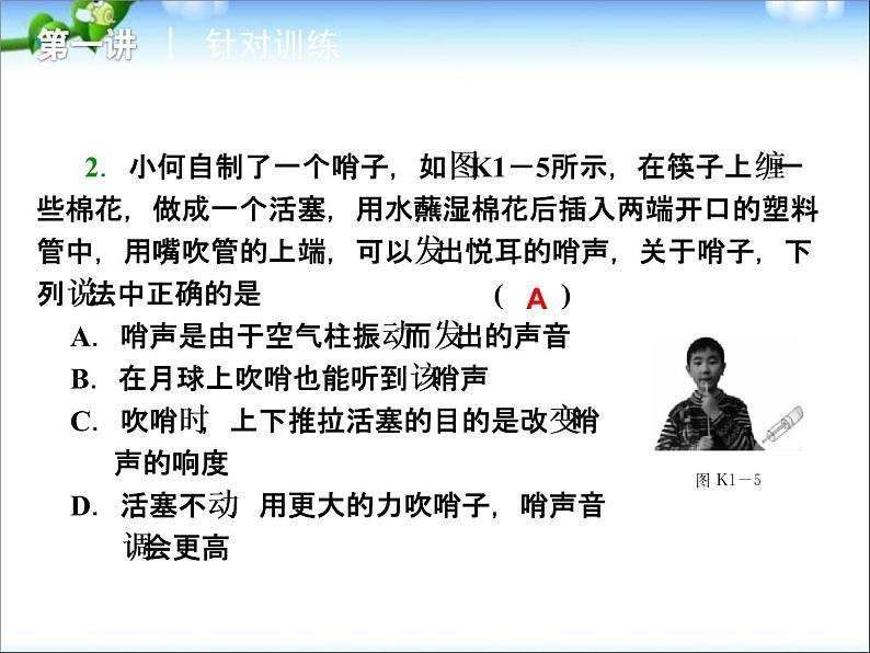 物理中考复习第8页