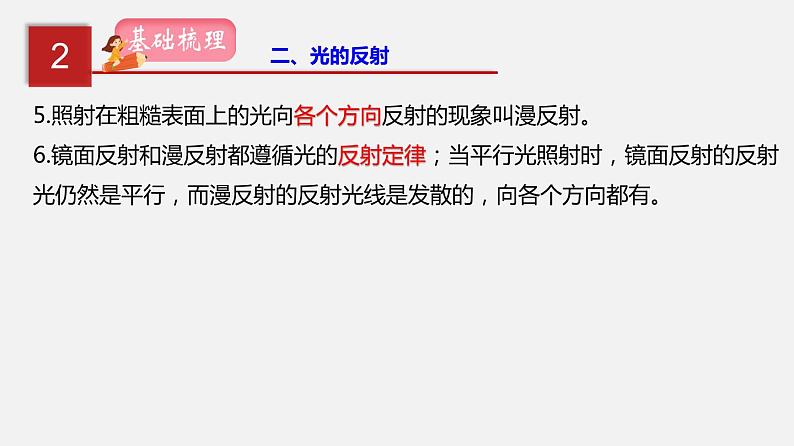 2021年中考物理一轮复习课件专题03 光现象第5页