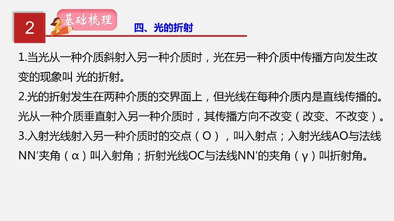 2021年中考物理一轮复习课件专题03 光现象第8页