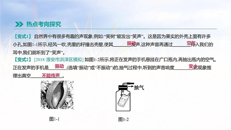 中考物理一轮复习第01课时　声现象 课件07