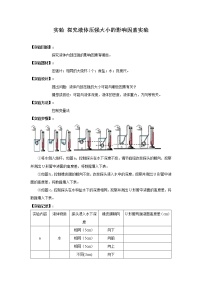 备战2021中考物理实验专题《探究液体压强大小的影响因素实验》