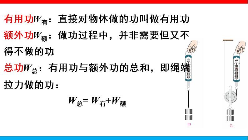 课时12.3 机械效率（课件）2020-2021学年八年级物理下册同步备课一体化资源（人教版）第6页