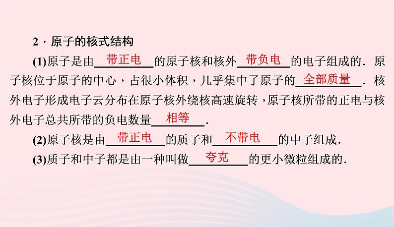 2020春八年级物理下册10.3解剖原子10.4飞出地球10.5宇宙深处课件新版粤教沪版03