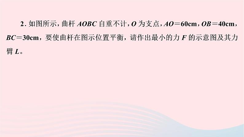 2020八年级物理下册第12章简单机械本章热点专练 练习题课件新版新人教版04