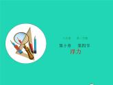 八年級(jí)物理下冊(cè)10.4浮力課件新版蘇科版