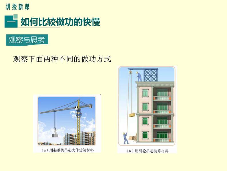 沪粤版初三物理上册第十一单元11.2 怎样比较做功的快慢课件PPT03