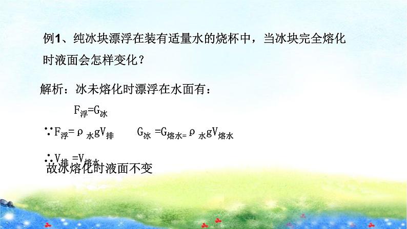 北师大版八年级物理下册第六节《六  物体的沉浮条件》同步备课课件PPT第3页