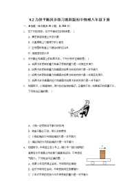 教科版八年级下册2 力的平衡一课一练