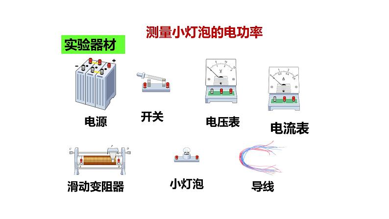 九年级物理全一册 第十八章 《测量小灯泡的电功率》精品课件一 人教版06