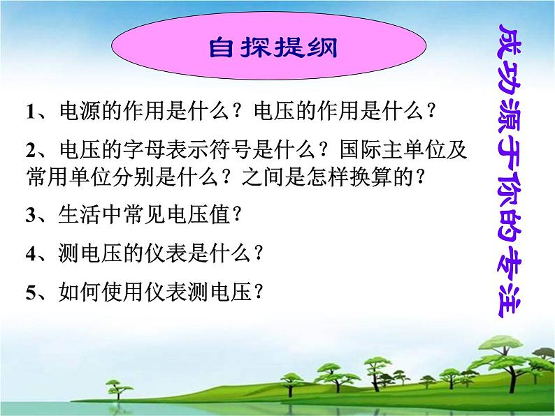 14.5测量电压 课件 2021-2022学年沪科版九年级物理全一册05