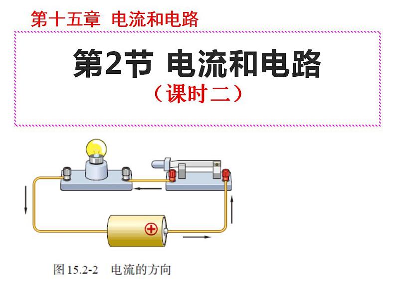 15.2《电流和电路》课件+教案+练习01