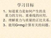 新人教版八年级物理下册第七章第3节重力课件