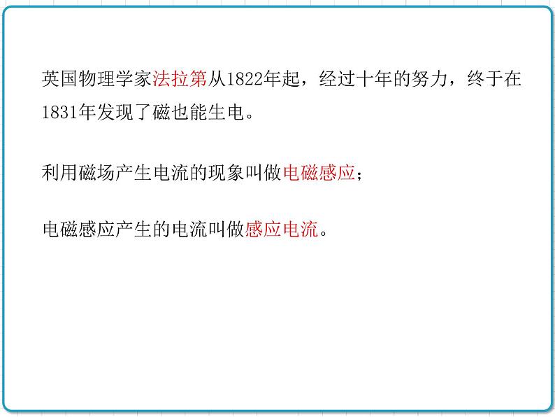 2021年初中物理北师大版九年级全一册 第十四章 14.7 学生实验：探究——产生感应电流的条件 课件04