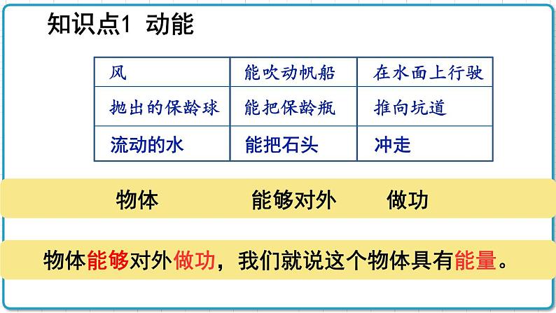 2021年初中物理北师大版九年级全一册 第十章 10.1 机械能 课件05