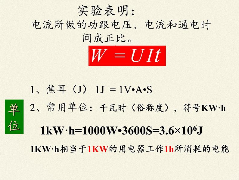 沪科版九年级全册 物理 课件 16.1电流做功107