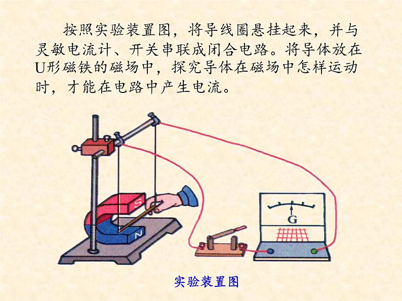 沪科版九年级全册 物理 课件 18.2科学探究：怎样产生感应电流3第4页