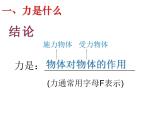 沪科版八年级全册 物理 课件 6.1《力》