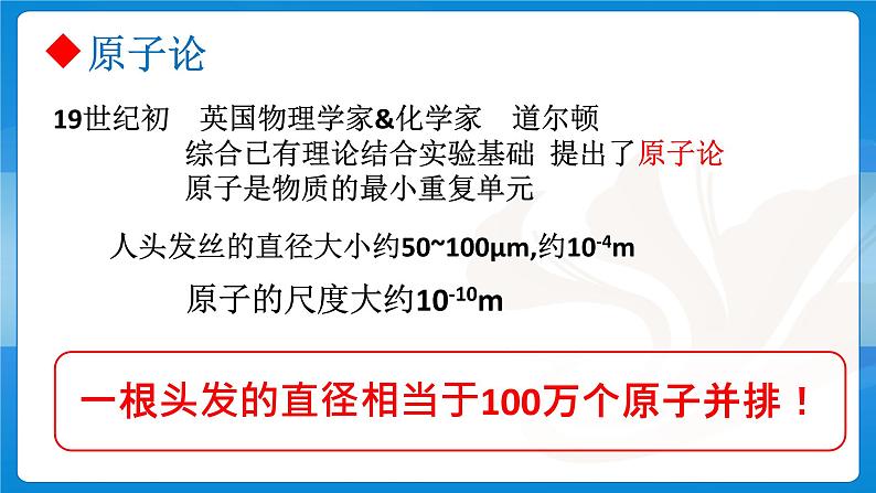 沪科版八年级全册 物理 课件 11.1 走进微观307